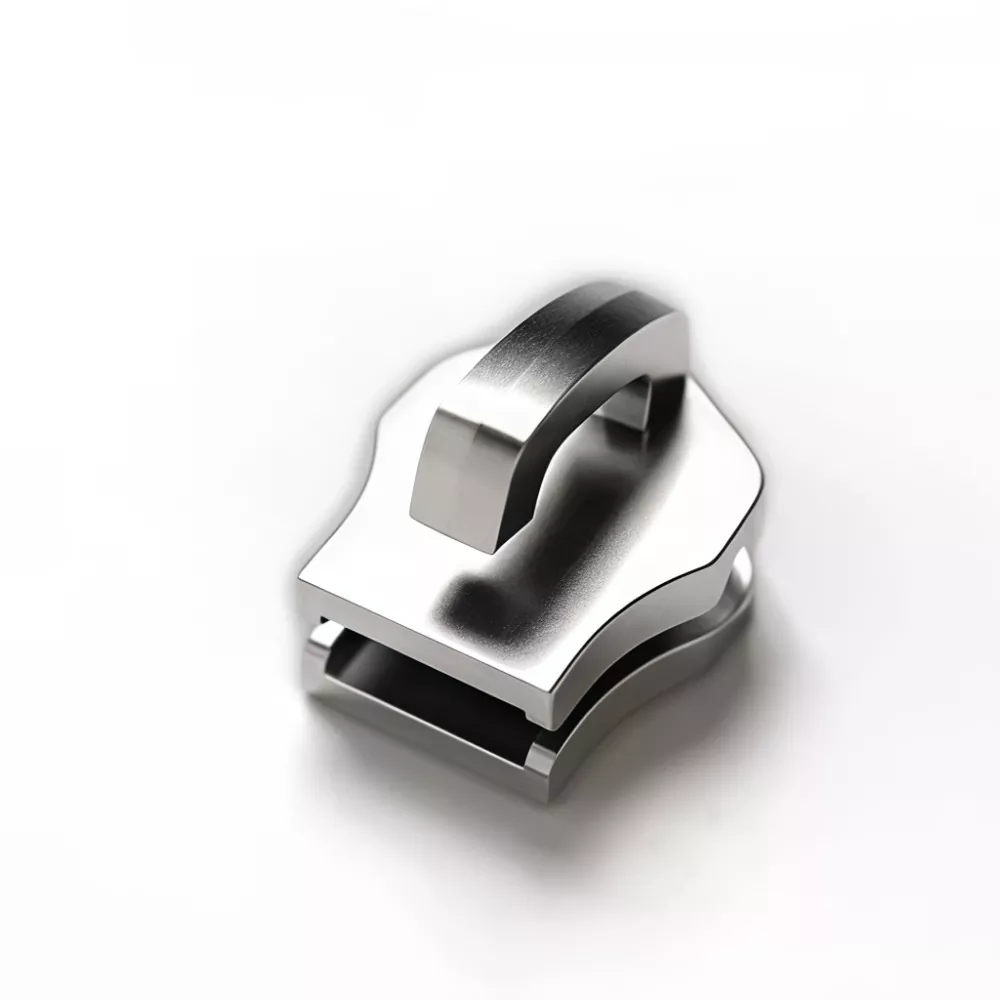 منزلق غير قابل للقفل للسحاب المعدني